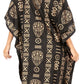 Sakkas Trina Women's Casual Loose Beach Poncho Caftan Dress Cover-up Many Print