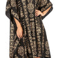 Sakkas Trina Women's Casual Loose Beach Poncho Caftan Dress Cover-up Many Print