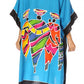 Sakkas Trina Women's Casual Loose Beach Poncho Caftan Dress Cover-up Many Print