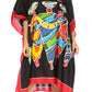 Sakkas Trina Women's Casual Loose Beach Poncho Caftan Dress Cover-up Many Print