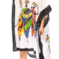 Sakkas Trina Women's Casual Loose Beach Poncho Caftan Dress Cover-up Many Print