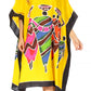 Sakkas Trina Women's Casual Loose Beach Poncho Caftan Dress Cover-up Many Print