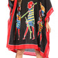 Sakkas Trina Women's Casual Loose Beach Poncho Caftan Dress Cover-up Many Print