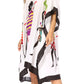 Sakkas Trina Women's Casual Loose Beach Poncho Caftan Dress Cover-up Many Print