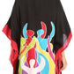 Sakkas Trina Women's Casual Loose Beach Poncho Caftan Dress Cover-up Many Print