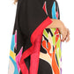 Sakkas Trina Women's Casual Loose Beach Poncho Caftan Dress Cover-up Many Print