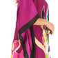 Sakkas Trina Women's Casual Loose Beach Poncho Caftan Dress Cover-up Many Print