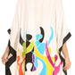Sakkas Trina Women's Casual Loose Beach Poncho Caftan Dress Cover-up Many Print