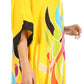 Sakkas Trina Women's Casual Loose Beach Poncho Caftan Dress Cover-up Many Print