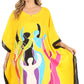 Sakkas Trina Women's Casual Loose Beach Poncho Caftan Dress Cover-up Many Print