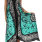 Sakkas Silky V-Neck Halter Handkerchief Hem Maxi Dress