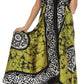 Sakkas Silky V-Neck Halter Handkerchief Hem Maxi Dress