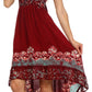 Sakkas Adara Batik Hi Lo Dress