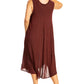 Sakkas Everyday Essentials Caftan Tank Dress / Cover Up