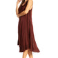Sakkas Everyday Essentials Caftan Tank Dress / Cover Up