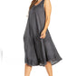 Sakkas Everyday Essentials Caftan Tank Dress / Cover Up