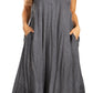 Sakkas Everyday Essentials Caftan Tank Dress / Cover Up