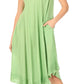 Sakkas Everyday Essentials Caftan Tank Dress / Cover Up