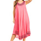Sakkas Everyday Essentials Caftan Tank Dress / Cover Up