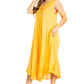 Sakkas Everyday Essentials Caftan Tank Dress / Cover Up