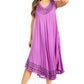 Sakkas Everyday Essentials Caftan Tank Dress / Cover Up
