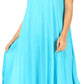 Sakkas Everyday Essentials Caftan Tank Dress / Cover Up