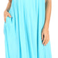Sakkas Everyday Essentials Caftan Tank Dress / Cover Up