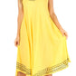 Sakkas Everyday Essentials Caftan Tank Dress / Cover Up