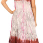 Sakkas Ombre Floral Tie Dye Tank Sheath Caftan Rayon Dress
