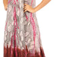 Sakkas Ombre Floral Tie Dye Tank Sheath Caftan Rayon Dress