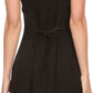 Sakkas Ameelynn Short Embroidered Batik Festival Sleeveless Spaghetti Strap Dress