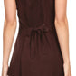 Sakkas Ameelynn Short Embroidered Batik Festival Sleeveless Spaghetti Strap Dress