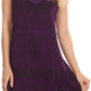 Sakkas Ameelynn Short Embroidered Batik Festival Sleeveless Spaghetti Strap Dress