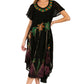 Sakkas Watercolor Palm Tree Tank Caftan Dress