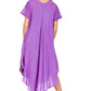Sakkas Watercolor Palm Tree Tank Caftan Dress