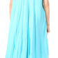 Sakkas Watercolor Palm Tree Tank Caftan Dress