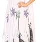 Sakkas Watercolor Palm Tree Tank Caftan Dress