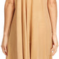 Sakkas Watercolor Palm Tree Tank Caftan Short Dress