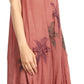 Sakkas Watercolor Palm Tree Tank Caftan Short Dress