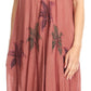 Sakkas Watercolor Palm Tree Tank Caftan Short Dress