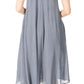 Sakkas Watercolor Palm Tree Tank Caftan Short Dress