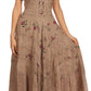 Sakkas Fairy Maiden Corset Style Dress