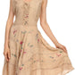 Sakkas Fairy Maiden Corset Style Dress