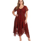 Sakkas Marigold Embroidered Fairy Dress