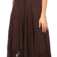 Sakkas Marigold Embroidered Fairy Dress