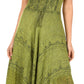 Sakkas Marigold Embroidered Fairy Dress