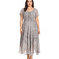 Sakkas Marigold Embroidered Fairy Dress