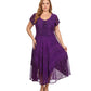 Sakkas Marigold Embroidered Fairy Dress