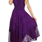 Sakkas Marigold Embroidered Fairy Dress