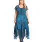Sakkas Marigold Embroidered Fairy Dress